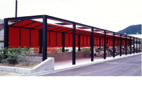 駐車場テント